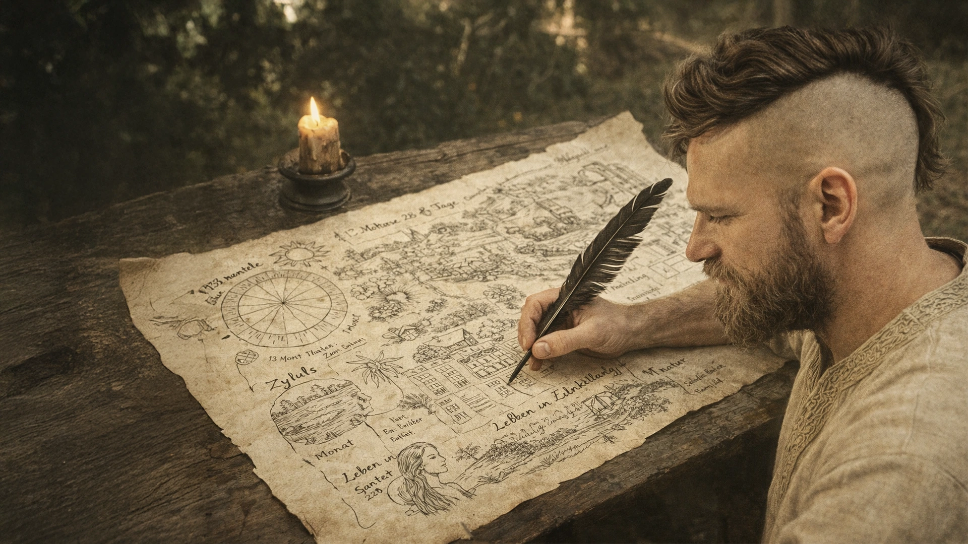 Blaupause einer Welt, die mir gefällt